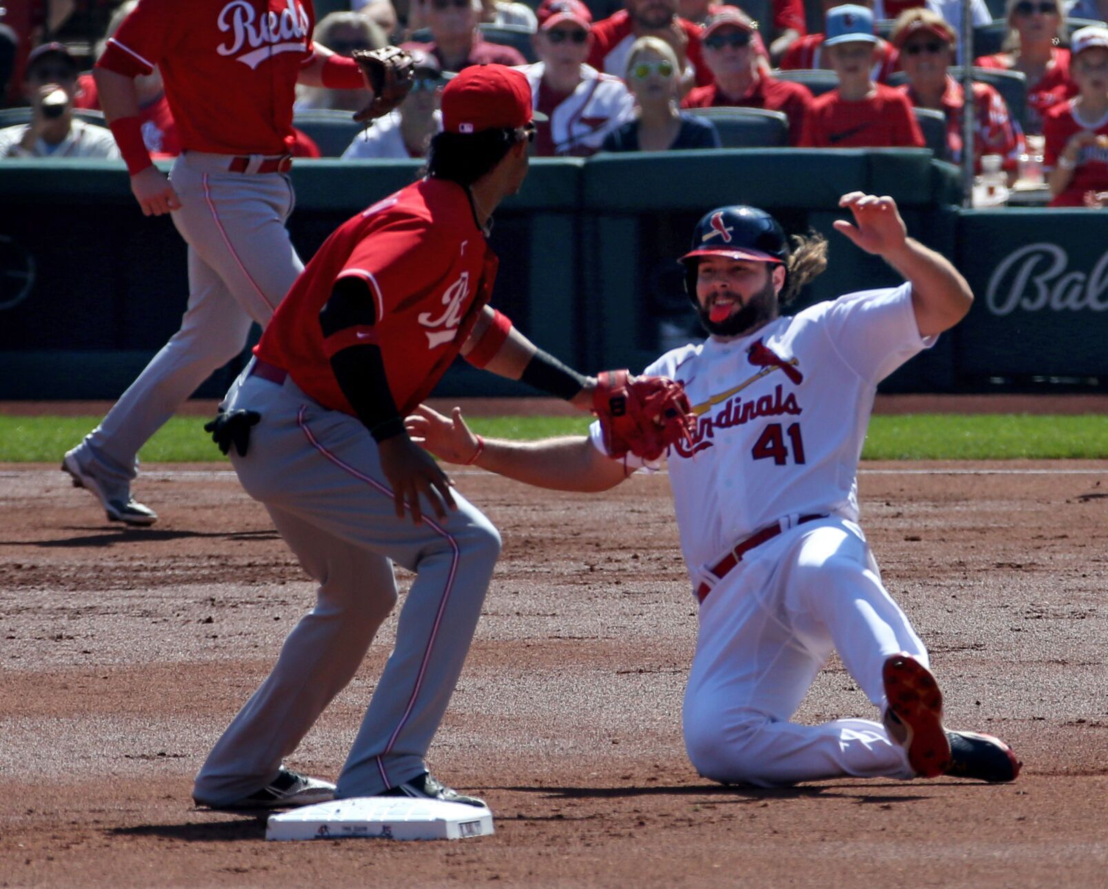 Pujols stays at 698, Reds beat Cards 3-0